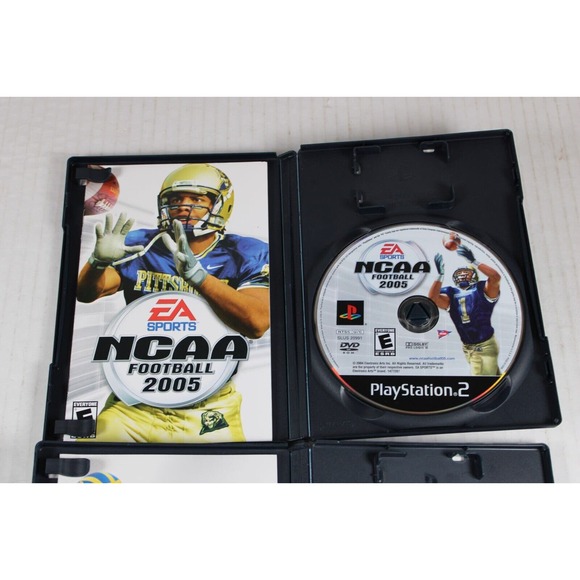 2 Games: NCAA Football 05 and 06 (Sony PlayStation 2, PS2) Authentic, complete - Picture 8 of 12